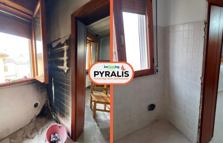 Bonifica post incendio azienda specializzata in sabbiature criogeniche
